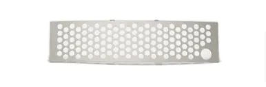 Authentic Putco 11-14 Ford F-150 - EcoBoost Bumper Grille Insert - SS Punch Design - w/ Heater Plug Opening - 84182FP