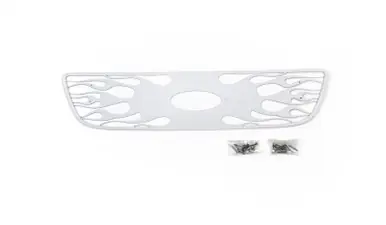 Putco 99-03 Ford F-150 (Bar Grille) w/ Logo CutOut Flaming Inferno Stainless Steel Grille - 89112 Must Have