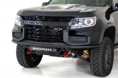 Addictive Desert Designs 2021 Chevy Colorado ZR2 Pro Bolt-On Front Bumper - F458102100103 Don’t Miss Out
