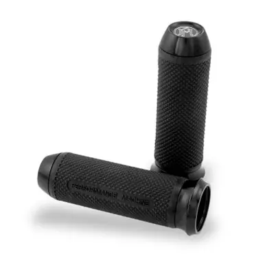 Limited Edition Performance Machine Handle Grip Set - Elite TBW - Black Ano - 0063-2028-B