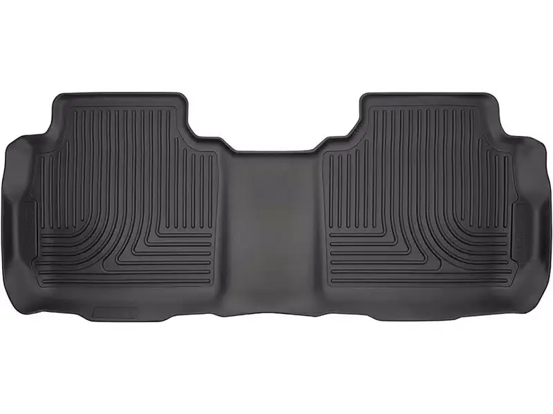 Husky Liners WeatherBeater Second Seat Floor Liners - 1 Piece 14901 | RealTruck Fresh Stock