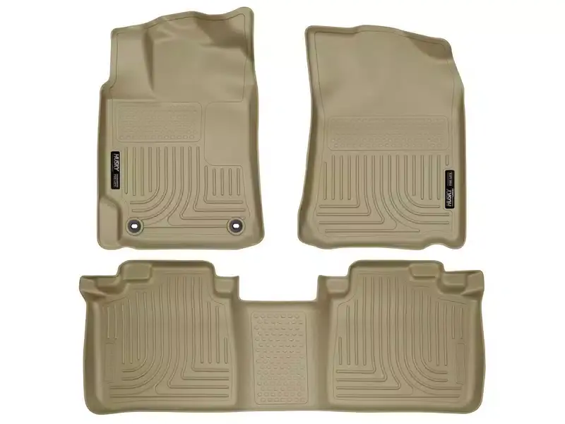 Limited Time Husky Liners WeatherBeater Front & Second Seat Floor Liners - 3 Piece 98903 | RealTruck