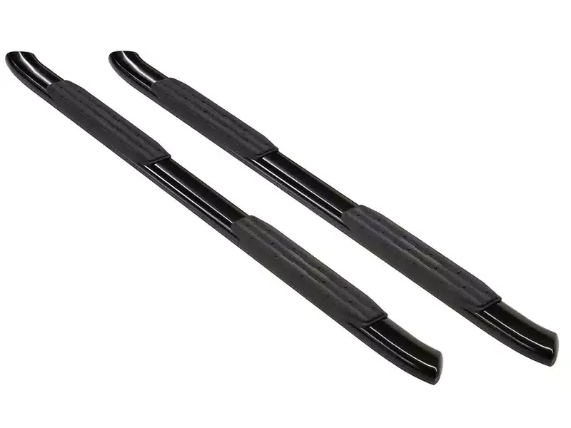 Price Drop Ionic 5" Black Curved Nerf Bars 423409BP | RealTruck