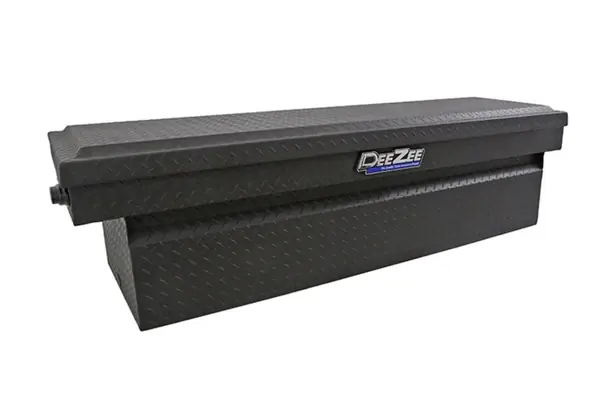 Deezee Universal Tool Box - Blue Crossover - Single Lid (Txt Blk) Premium