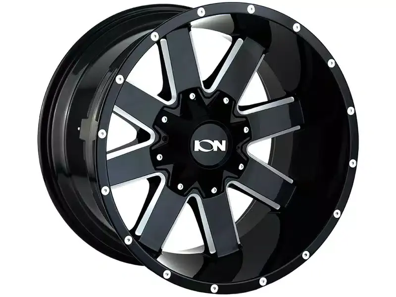 Weekend Sale Ion Milled Gloss Black 141 Wheel 141-2178M | RealTruck