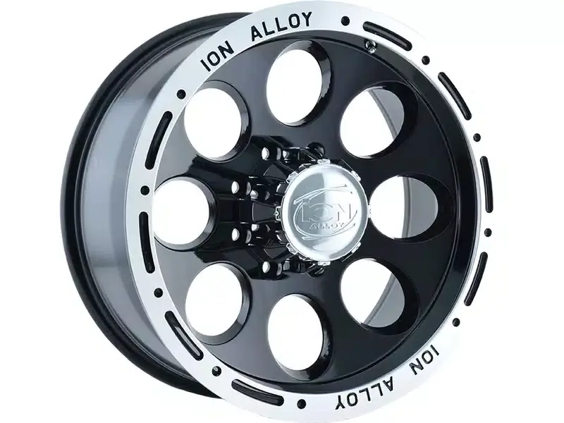 Fast Shipping Ion Gloss Black 174 Wheel 174-5865B | RealTruck