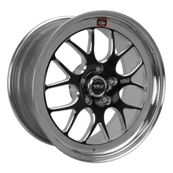 Weld S77 18x7 / 5x4.5 BP / 4.1in. BS Black Wheel (High Pad) - Non-Beadlock Best Price
