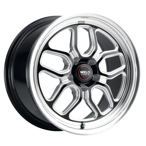 Hassle-Free Returns Weld S152 17X5 Laguna Drag 5X120.7 ET-26 BS2.00 Gloss Black MIL Dia 78.1