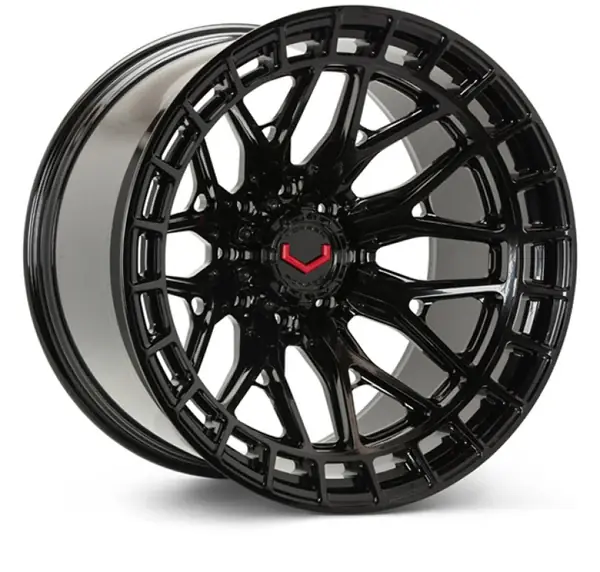 Vossen LCX-02 20x10 - 8x180 - ET18 - Super Deep - 124.3 - Gloss Black Wheel Mega Sale