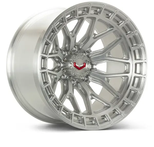 Vossen LCX-02 22x12 - 8x180 - ET44 - Ultra Deep - 124.3 - Brushed Gloss Clear Wheel Crafted