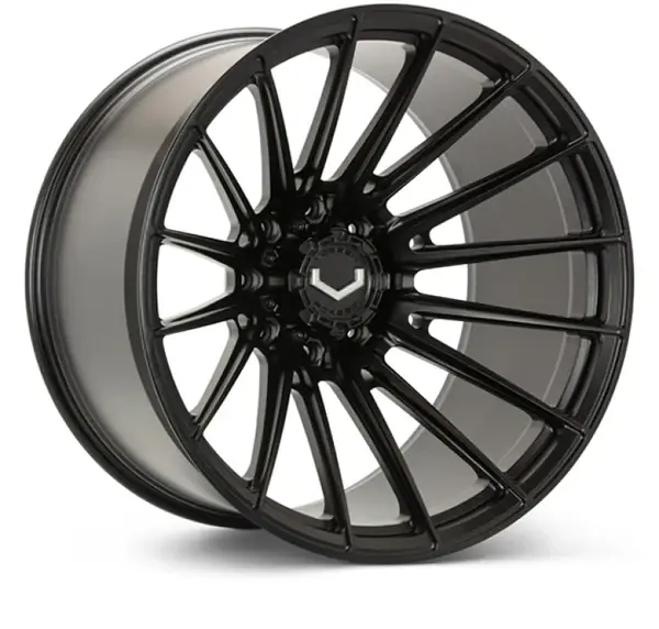 Vossen VFX-01 22x12 - 5x127 - ET44 - Ultra Deep - 71.5 - Satin Black Wheel Special Discount
