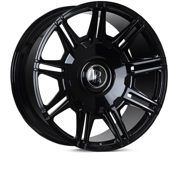 Vossen x Novitec SP2 23x10 - 5x112 BP - ET25 - Gloss Black Rolls-Royce Cullinan/Phantom Front Wheel Shop Now