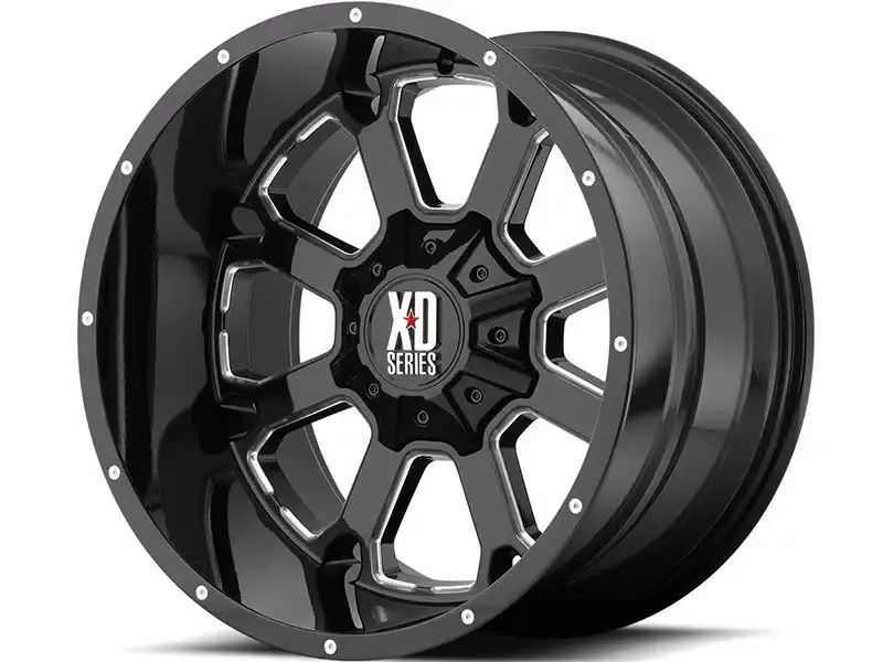 One Day Deal XD Series Milled Gloss Black XD825 Buck 25 Wheel XD82529088300 | RealTruck