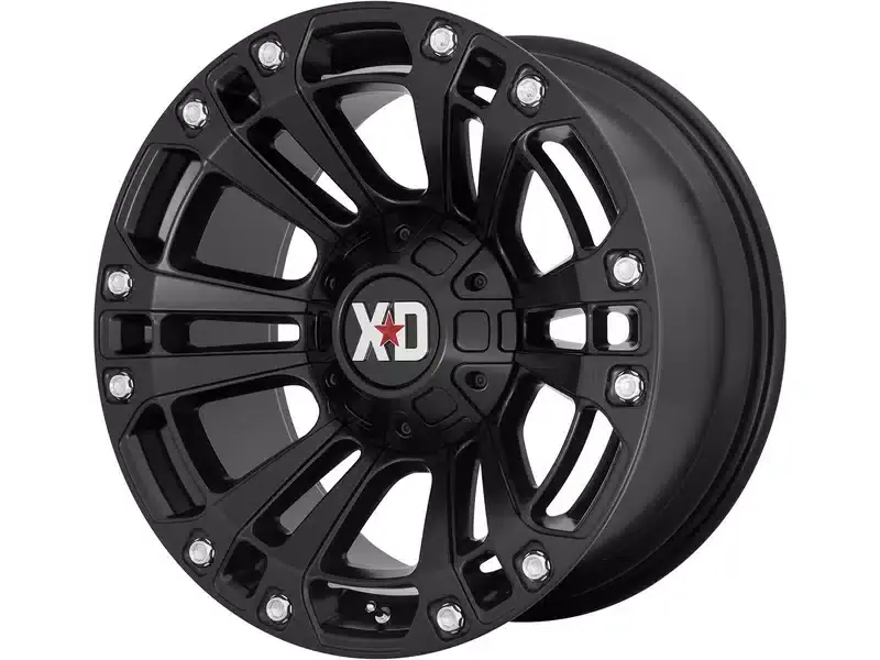 XD Series Matte Black XD851 Monster III Wheel XD85121080718N | RealTruck Free Shipping