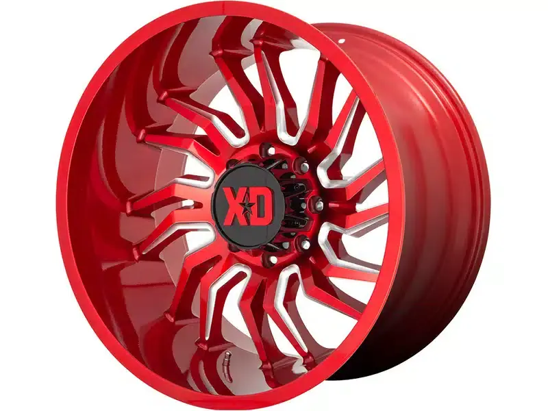 Latest XD Series Milled Red XD858 Tension Wheel XD85822063918N | RealTruck