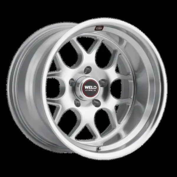 High Quality Weld Solana 18x11 / 5x114.3 BP / ET19 / 70.5mm Bore - Gloss Silver Machined Wheel