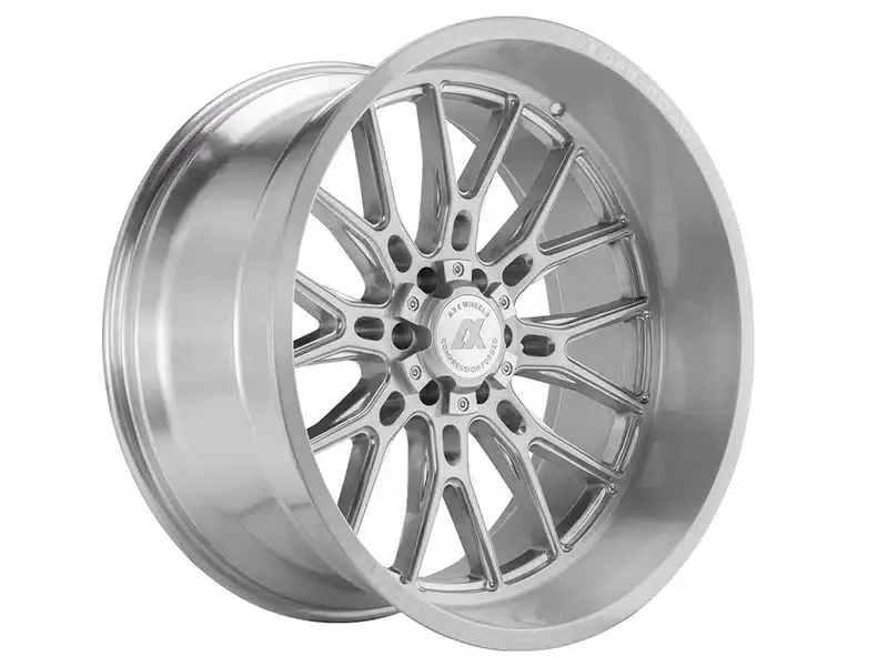 Axe Offroad Brushed Silver Atlas Wheel 26128165-44ATLSM | RealTruck High Quality