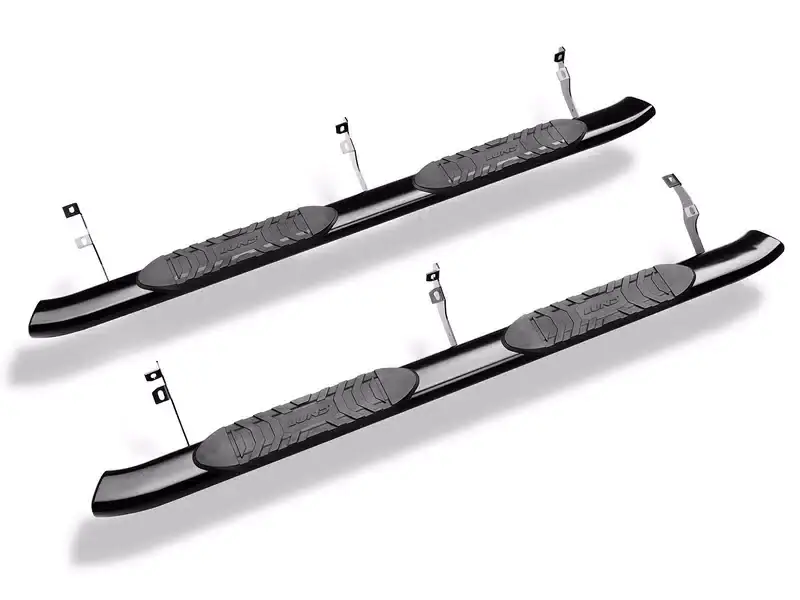 Lund 5" Curved Oval Black Nerf Bars 23810689 | RealTruck Special Discount