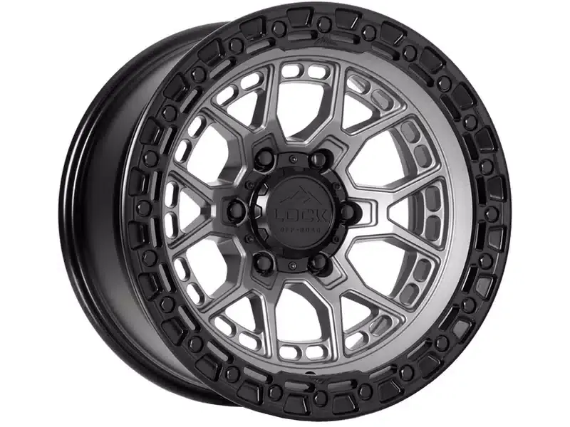 Instant Buy Lock Off-Road Grey Commando Wheel COMMANDO-7957MGMBR12N | RealTruck