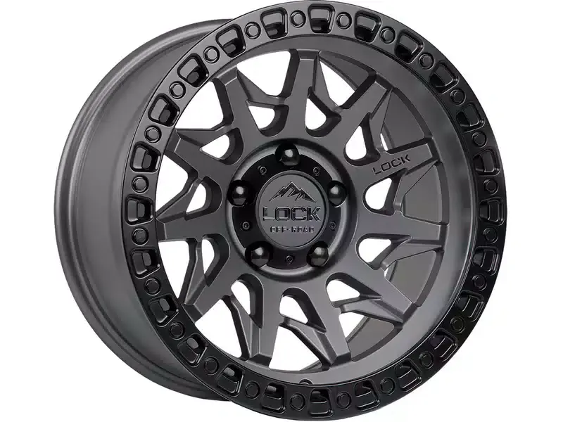 Lock Off-Road Grey Lunatic Wheel LUNATIC-2986MGMBR20 | RealTruck Next Day Delivery