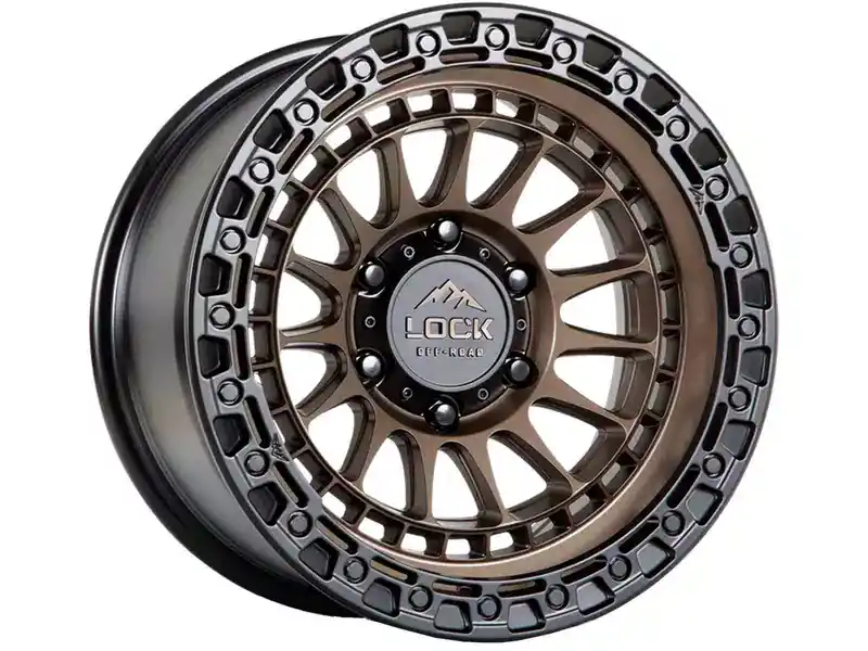 Fresh Stock Lock Off-Road Bronze Mojave Wheel MOJAVE-2957MRMBR | RealTruck