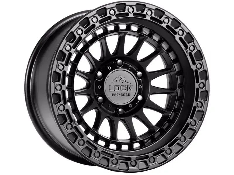 Lock Off-Road Matte Black Mojave Wheel MOJAVE-7986MB | RealTruck Don’t Miss Out