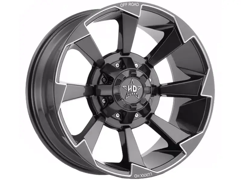 Luxxx HD Milled Grey LHD16 Wheel LHD1620961351397-12G-D1 | RealTruck Authentic