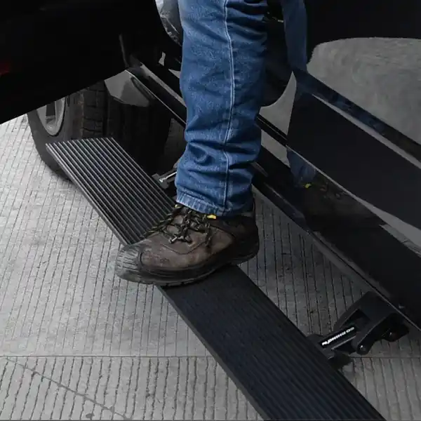 RealTruck 22-24 Toyota Tundra Crew Cab VoltStep Electric Running Board Kit - Tex. Blk While Supplies Last