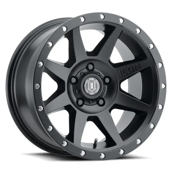 Reduced Price ICON Rebound 17x8.5 5x5.5 0mm Offset 4.75in BS Satin Black Wheel