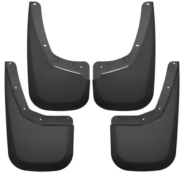 New Release Husky Liners 07-13 Chevy Silverado 1500 LT / 07-14 Silverado 2500HD Front & Rear Mud Guards - Black