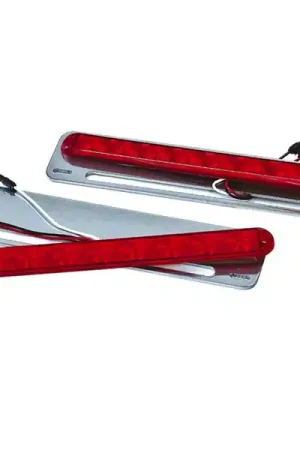 Mega Sale Merritt Stop/Turn/Tail Light & Brackets - Pair - Satin Black 7252-4 | RealTruck