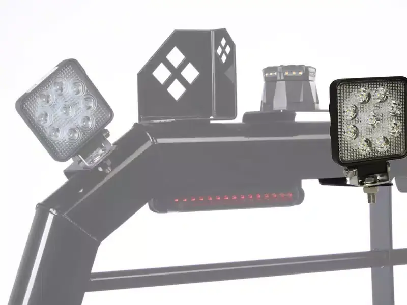 Bargain Merritt Under Mount Work Light & Bracket - Satin Black 7256-4 | RealTruck