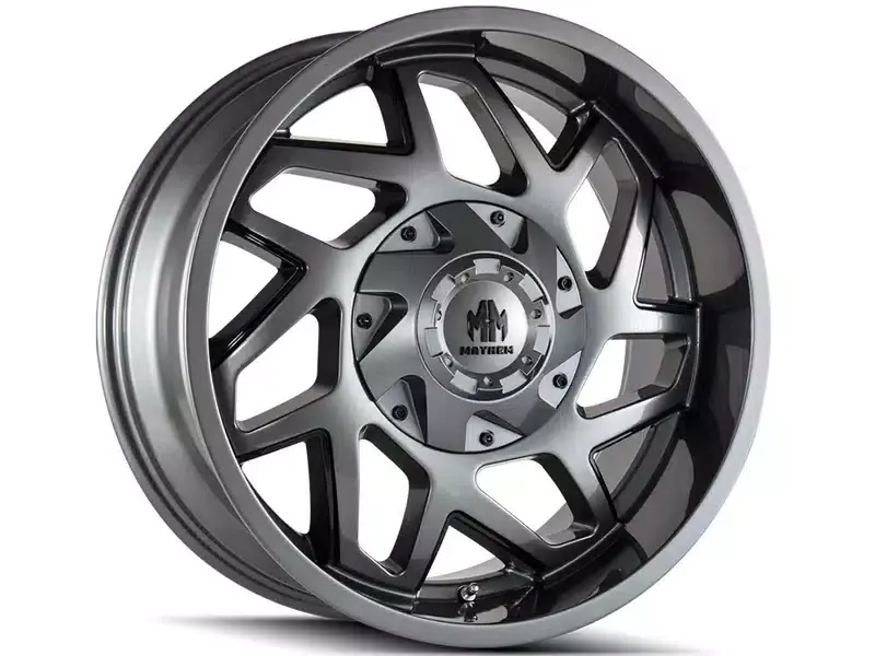 Mayhem Grey Hatchet Wheel 8106-2978GB18 | RealTruck Fresh Stock