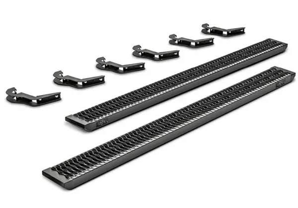 Order Now N-Fab Growler Fleet 07-18 Chevy/GMC 1500/08-10 Chevy/GMC 2500 Reg Cab - Cab Length - Tex. Black