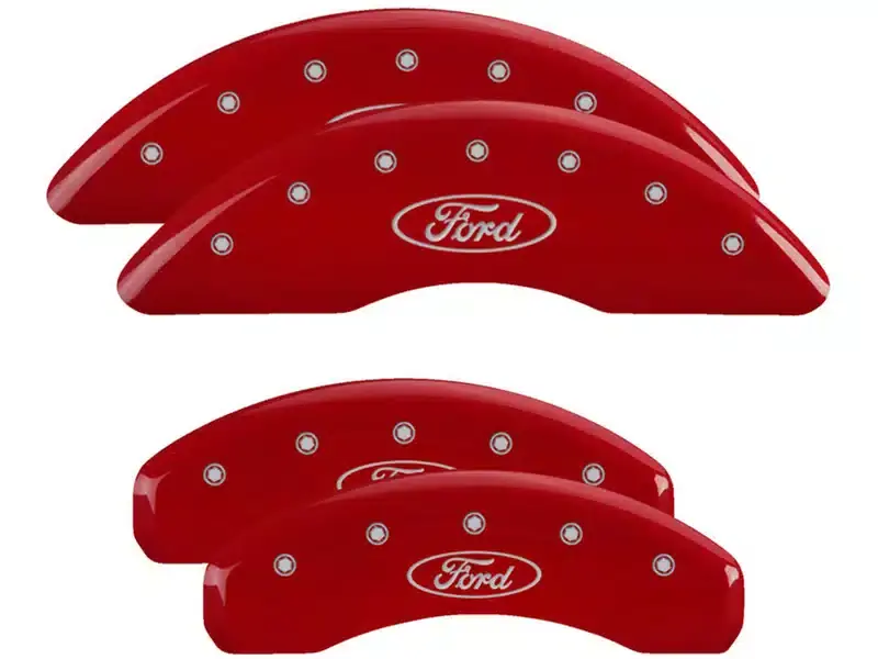 Luxury MGP Caliper Covers 10023SFRDRD | RealTruck