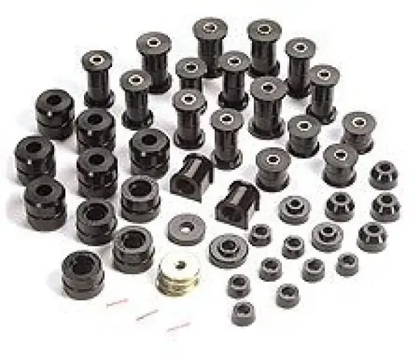 Grab Now Rugged Ridge Polyurethane Bushing Kit Black 87-95 Jeep Wrangler YJ