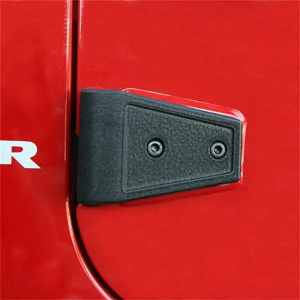 Rugged Ridge 07-18 Jeep Wrangler Textured Black Door Hinge Cover Kit Direct From Factory