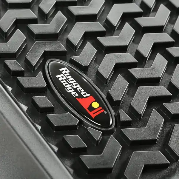 Mega Sale Rugged Ridge Floor Liner Front Black 2007-2018 Jeep Wrangler Unlimited JK 4 Dr