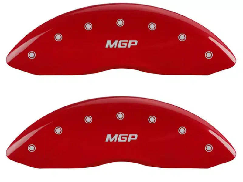 Authentic MGP Caliper Covers 14269SMGPRD | RealTruck