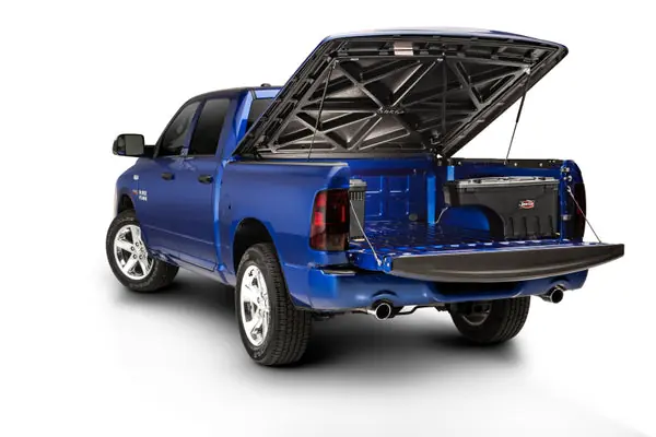 UnderCover 99-14 Ford F-150 Passengers Side Swing Case - Black Smooth Grab Now