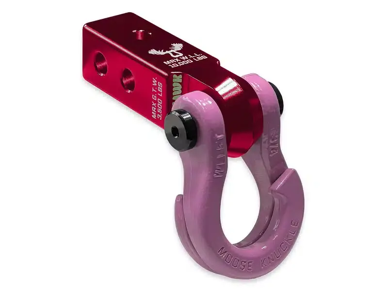 Order Now Moose Knuckle Jowl 3/4" Split Shackle & Red Rum Mohawk 2.0 Receiver Combo FN000030-007 | RealTruck