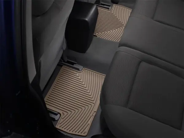 WeatherTech 03-09 Mercedes-Benz E-Class (W211) Rear Rubber Mats - Tan In Demand
