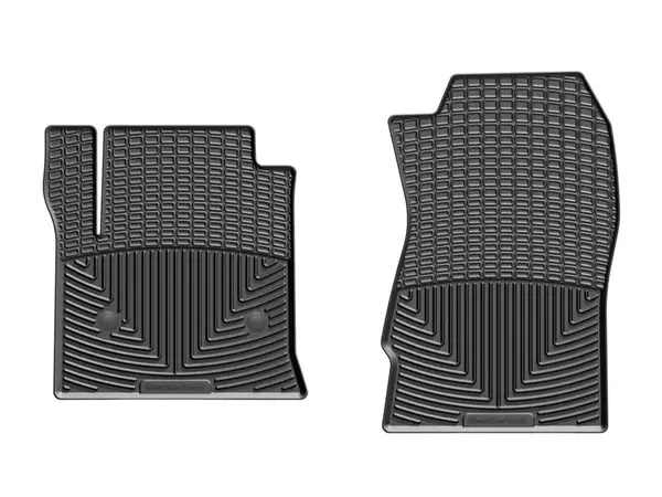 WeatherTech 14+ Chevrolet Silverado Front Rubber Mats - Black Affordable