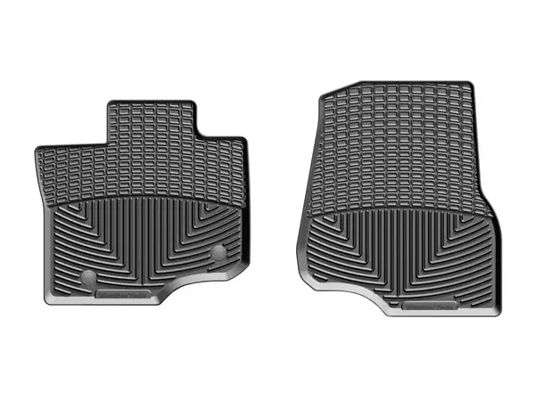 Best Price WeatherTech 2015+ Ford F-150 Front Rubber Mats - Black
