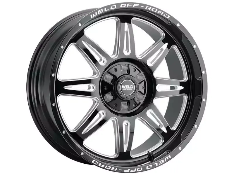 Price Drop Weld Off-Road Milled Gloss Black Cheyenne Wheel W13200098600 | RealTruck