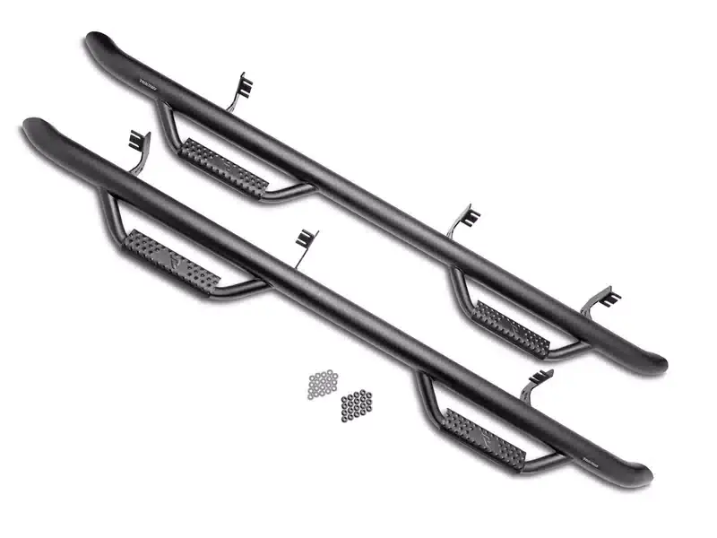 N-Fab Black Cab Length Nerf Bars C1153RC-TX | RealTruck Top Pick