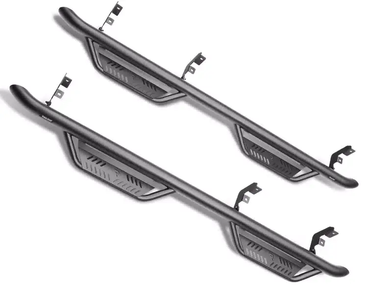 Must Have N-Fab Textured Black Cab Length Podium Steps HPF9984CC-TX | RealTruck