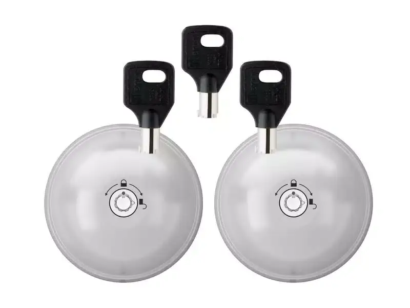 Direct From Factory National Fleet Products UFO3 Smart Duo Two Lock Kit 8090S223PB | RealTruck