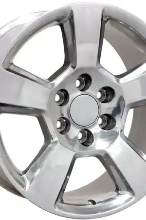 Price Drop OE Polished CV76 Wheel CV76-20090-6550-27P | RealTruck