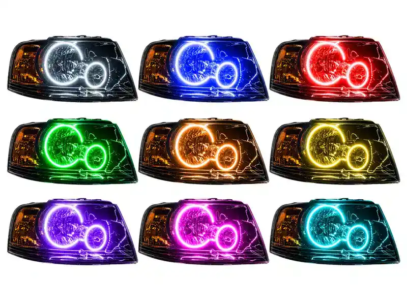 Oracle Black LED ColorSHIFT Headlights 7154-333 | RealTruck Order Now